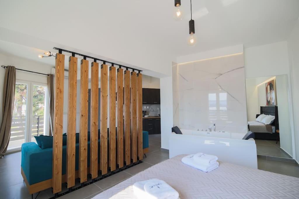 La Casa New Central Coastal Apartment & Jacuzzi 볼로스 외부 사진